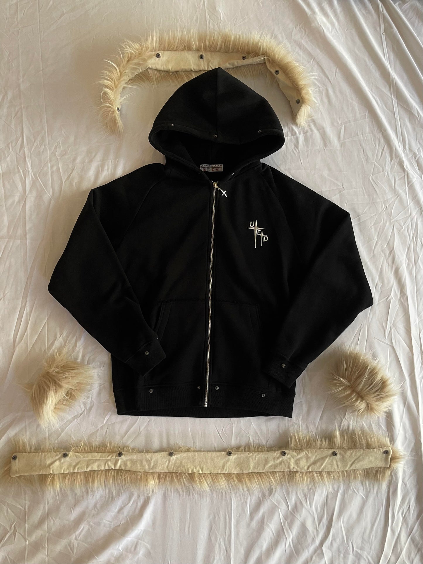 UnfinishedDreamz Full Fur Zip Up