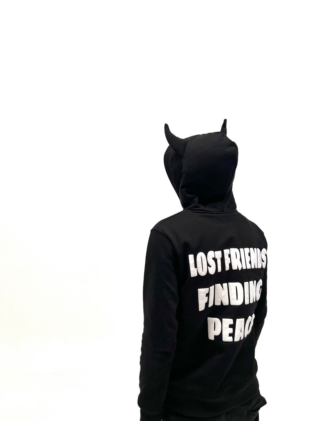 UnfinishedDreamz "Lost Friends Finding Peace" Horn Hoodie